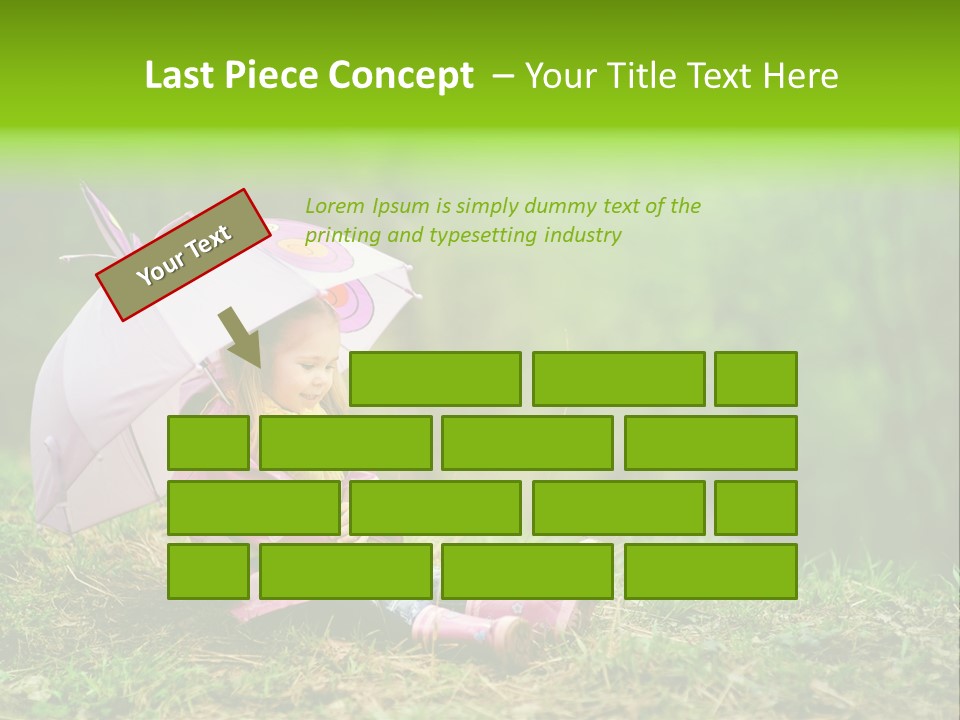 Fun Beauty Portrait PowerPoint Template