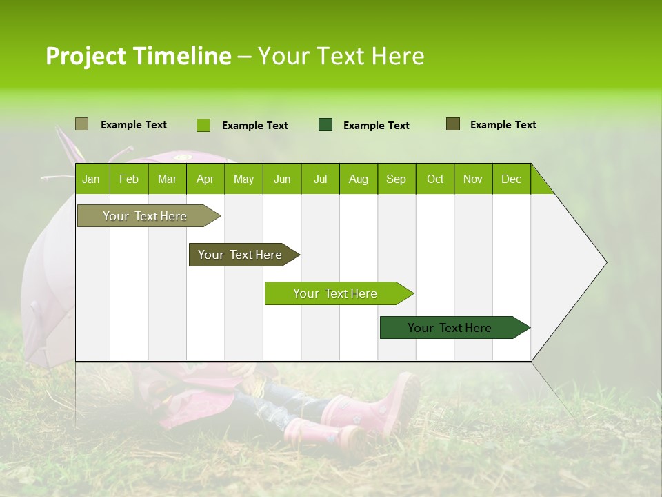 Fun Beauty Portrait PowerPoint Template