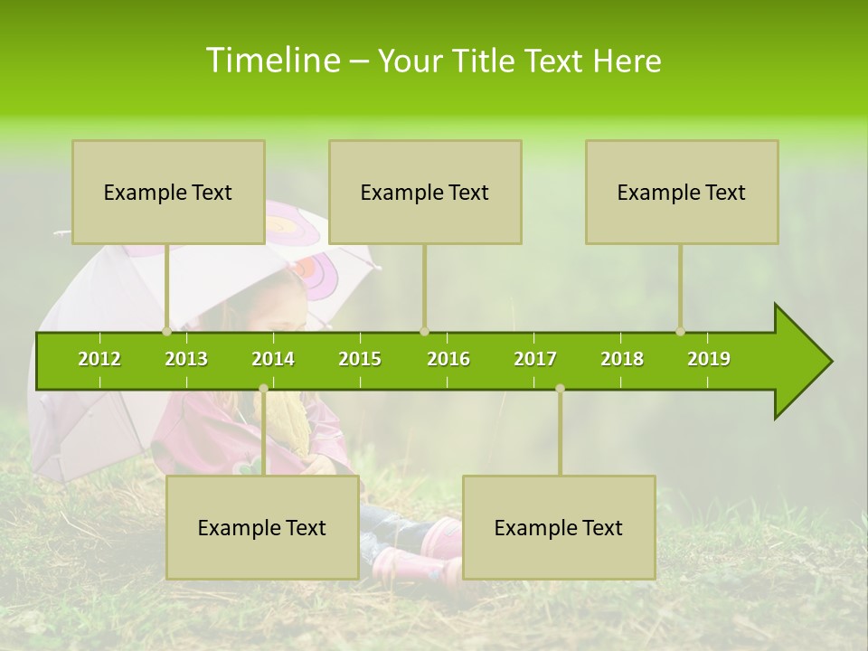 Fun Beauty Portrait PowerPoint Template