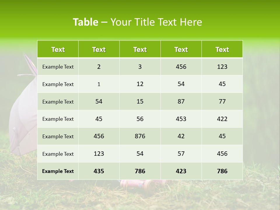 Fun Beauty Portrait PowerPoint Template