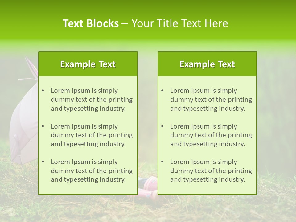 Fun Beauty Portrait PowerPoint Template