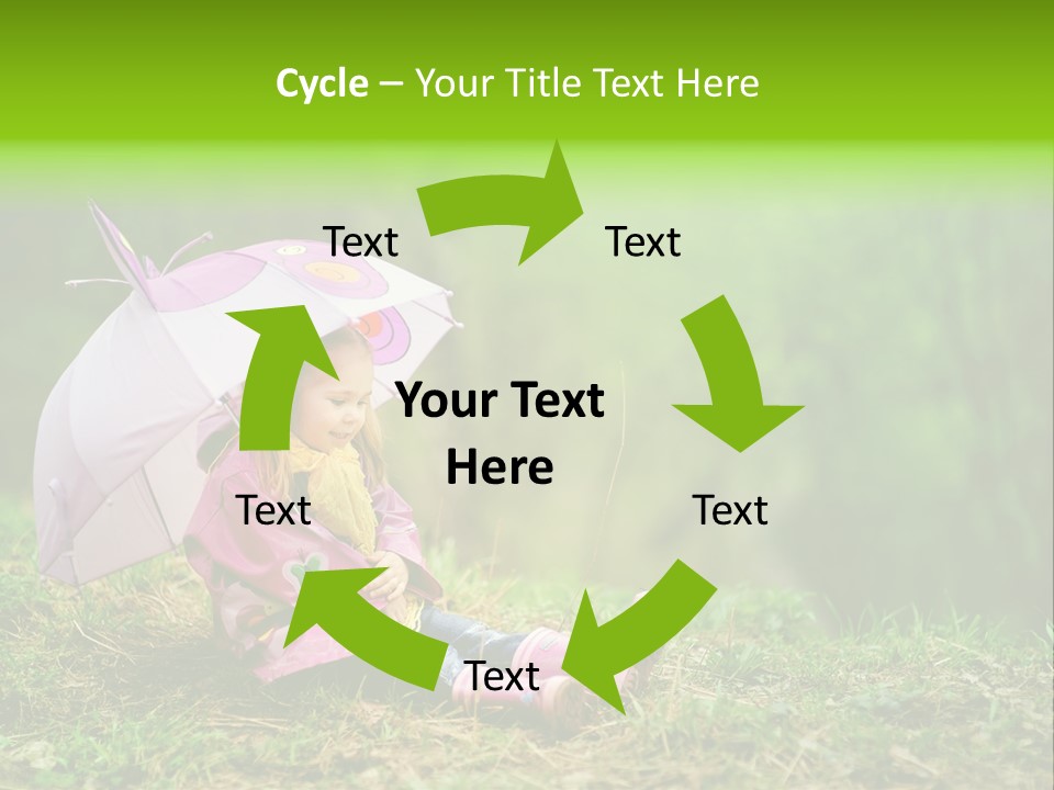 Fun Beauty Portrait PowerPoint Template