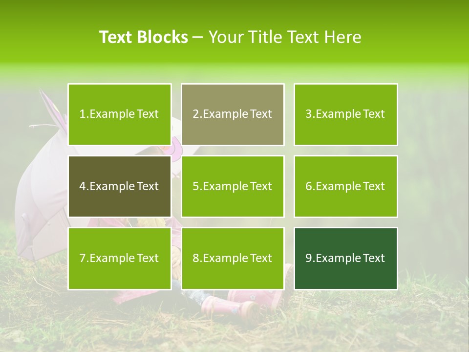 Fun Beauty Portrait PowerPoint Template