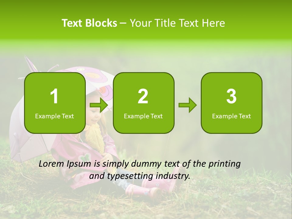 Fun Beauty Portrait PowerPoint Template