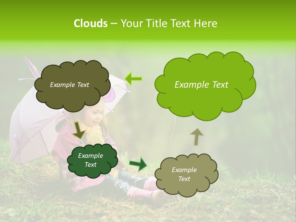 Fun Beauty Portrait PowerPoint Template