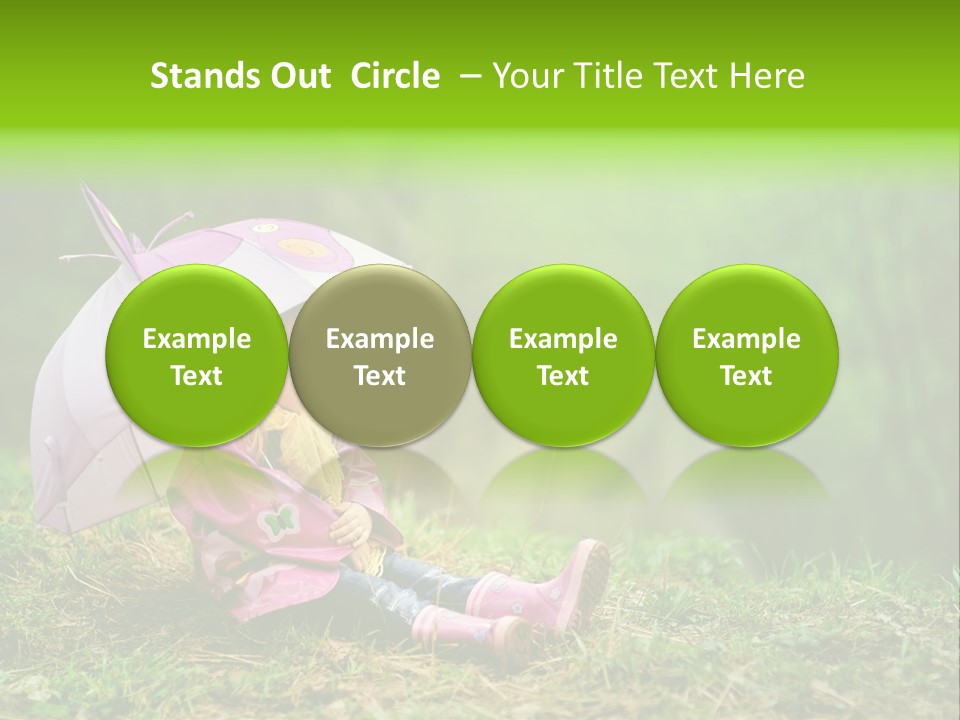 Fun Beauty Portrait PowerPoint Template