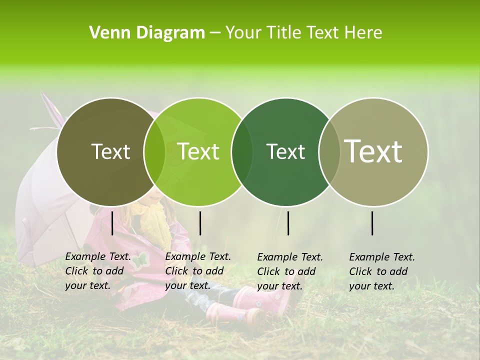 Fun Beauty Portrait PowerPoint Template