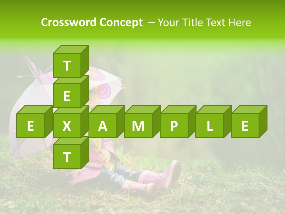 Fun Beauty Portrait PowerPoint Template