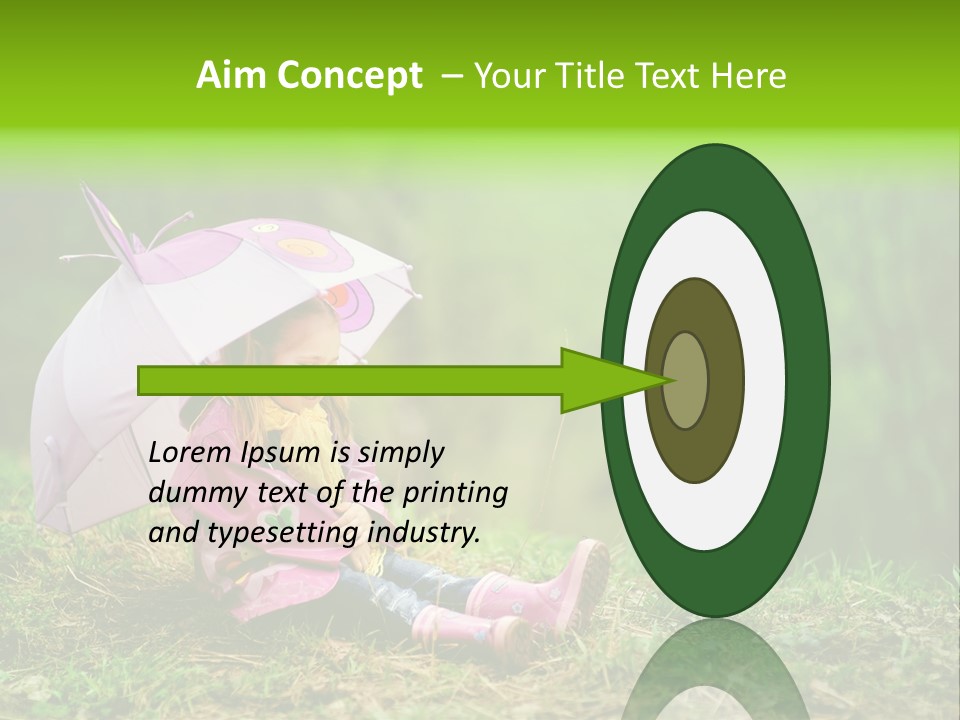 Fun Beauty Portrait PowerPoint Template