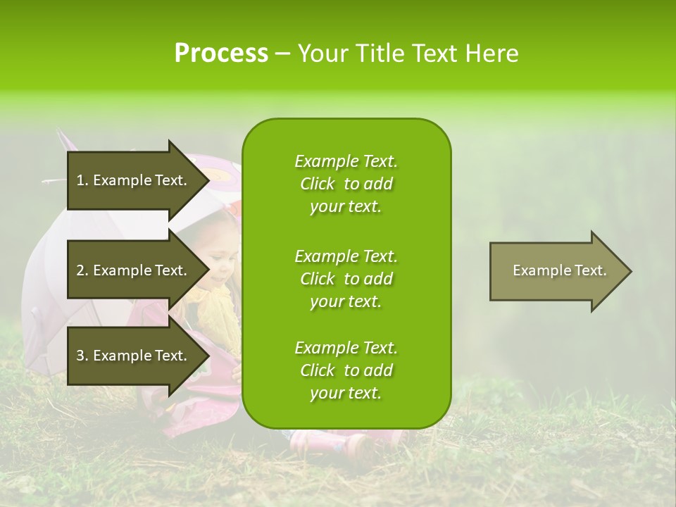 Fun Beauty Portrait PowerPoint Template