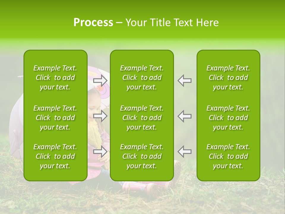 Fun Beauty Portrait PowerPoint Template