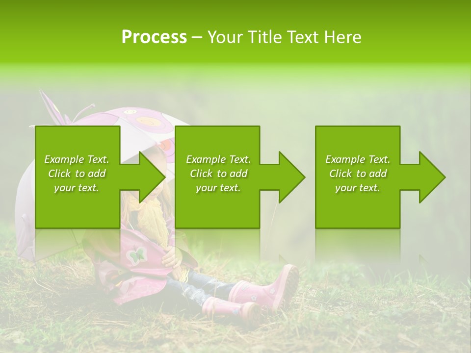 Fun Beauty Portrait PowerPoint Template