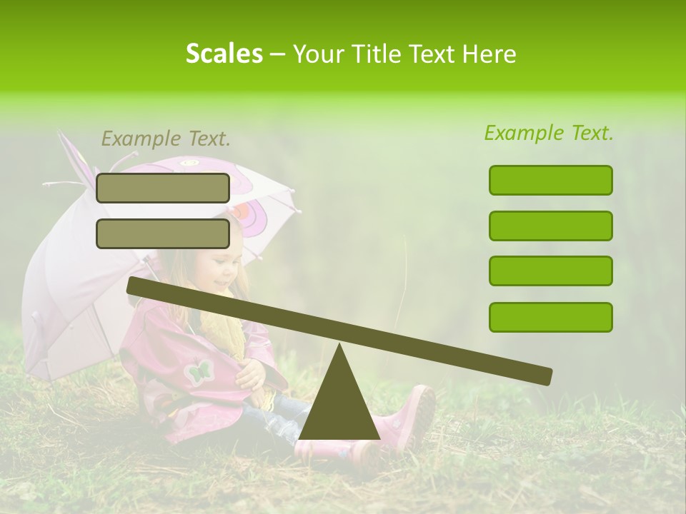 Fun Beauty Portrait PowerPoint Template