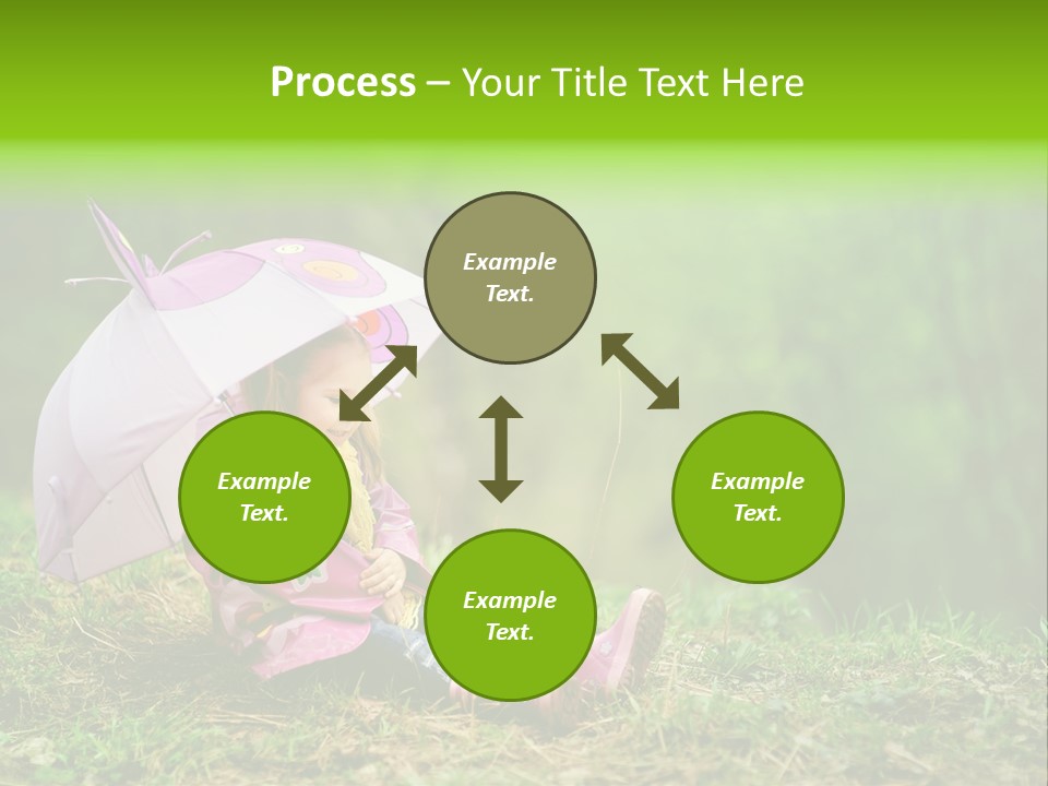 Fun Beauty Portrait PowerPoint Template