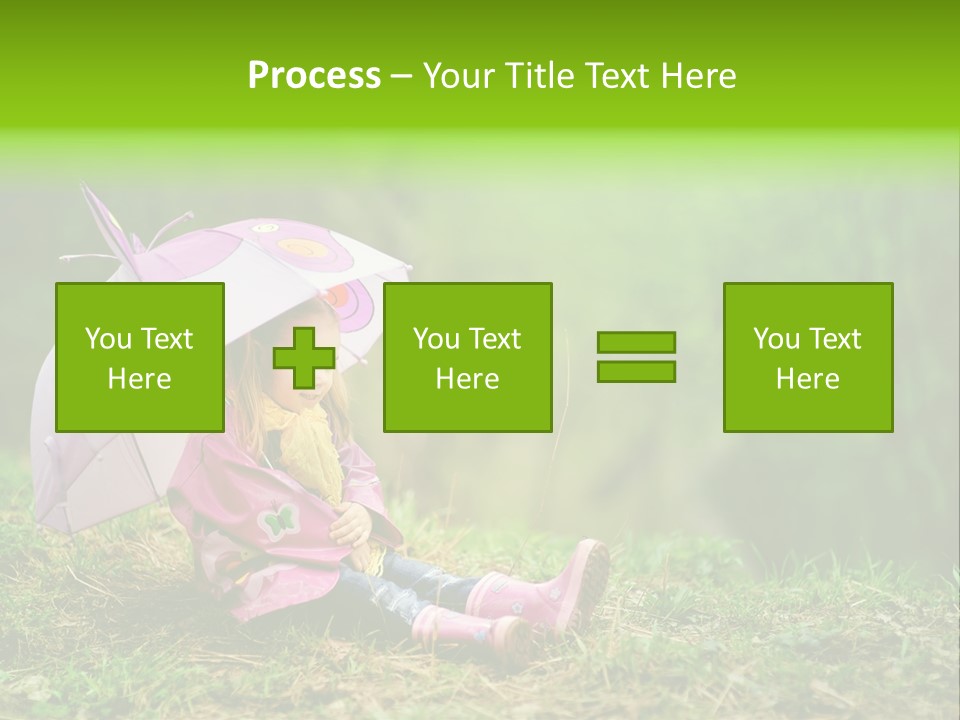 Fun Beauty Portrait PowerPoint Template