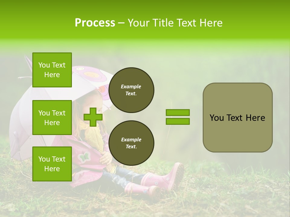 Fun Beauty Portrait PowerPoint Template