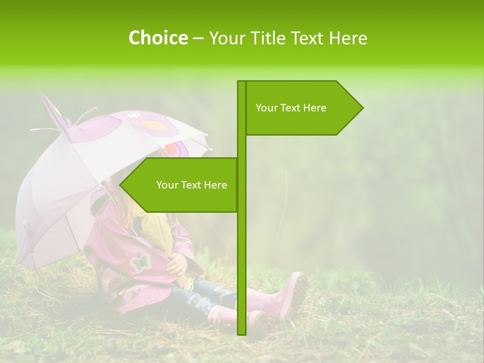 Fun Beauty Portrait PowerPoint Template