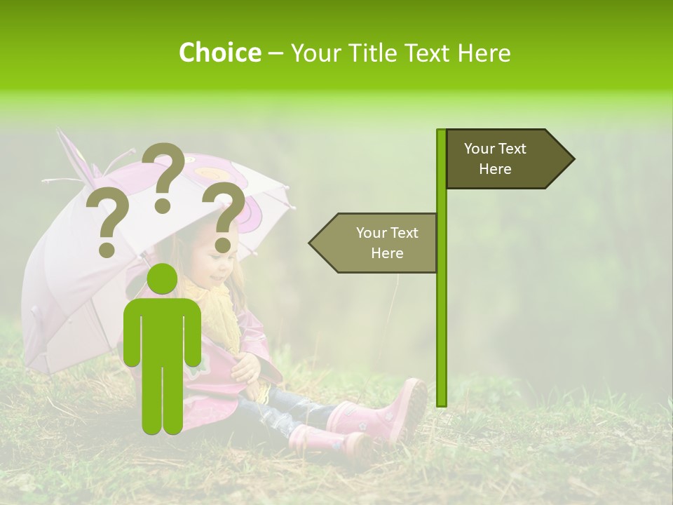 Fun Beauty Portrait PowerPoint Template