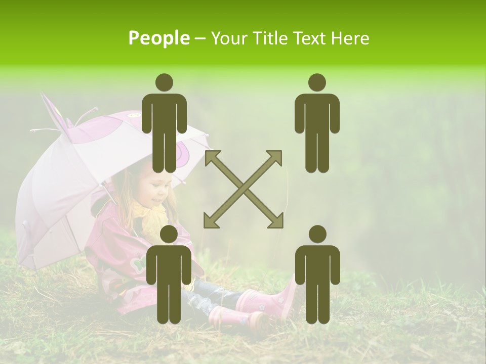 Fun Beauty Portrait PowerPoint Template