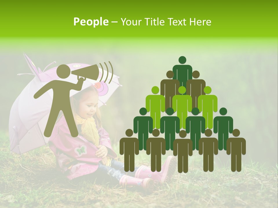 Fun Beauty Portrait PowerPoint Template