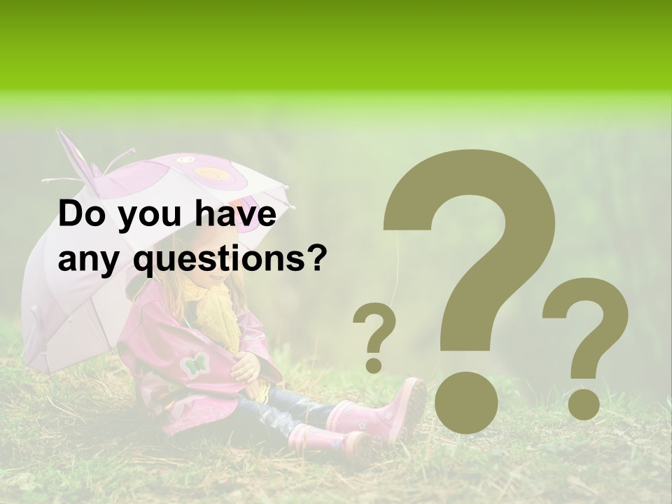 Fun Beauty Portrait PowerPoint Template