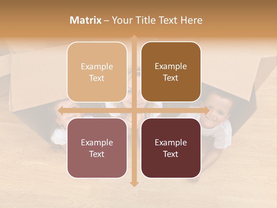 Cute Home Enjoy PowerPoint Template