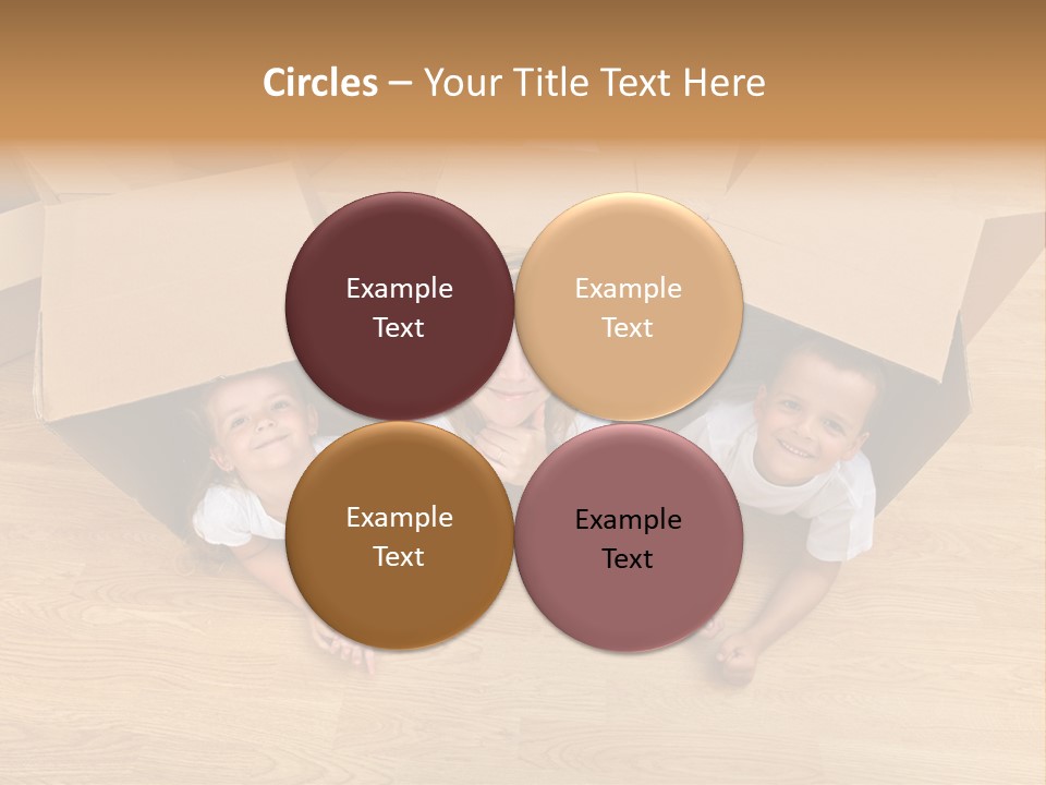 Cute Home Enjoy PowerPoint Template