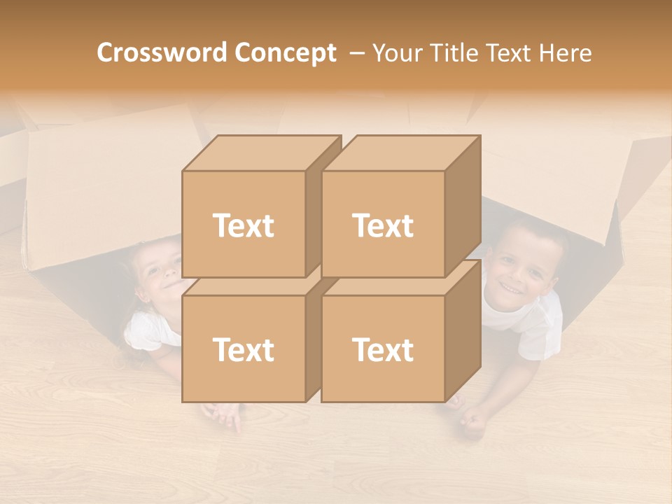 Cute Home Enjoy PowerPoint Template