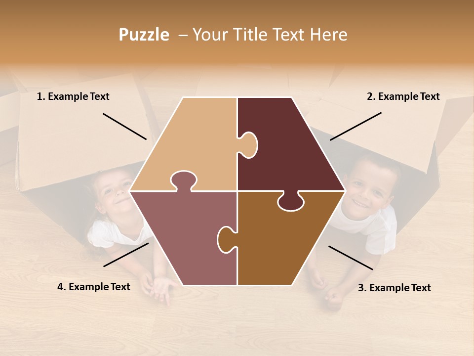 Cute Home Enjoy PowerPoint Template