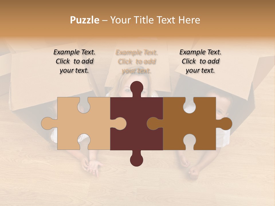 Cute Home Enjoy PowerPoint Template