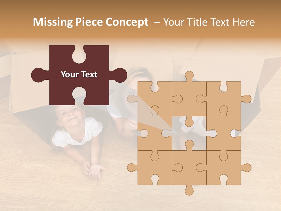 Cute Home Enjoy PowerPoint Template