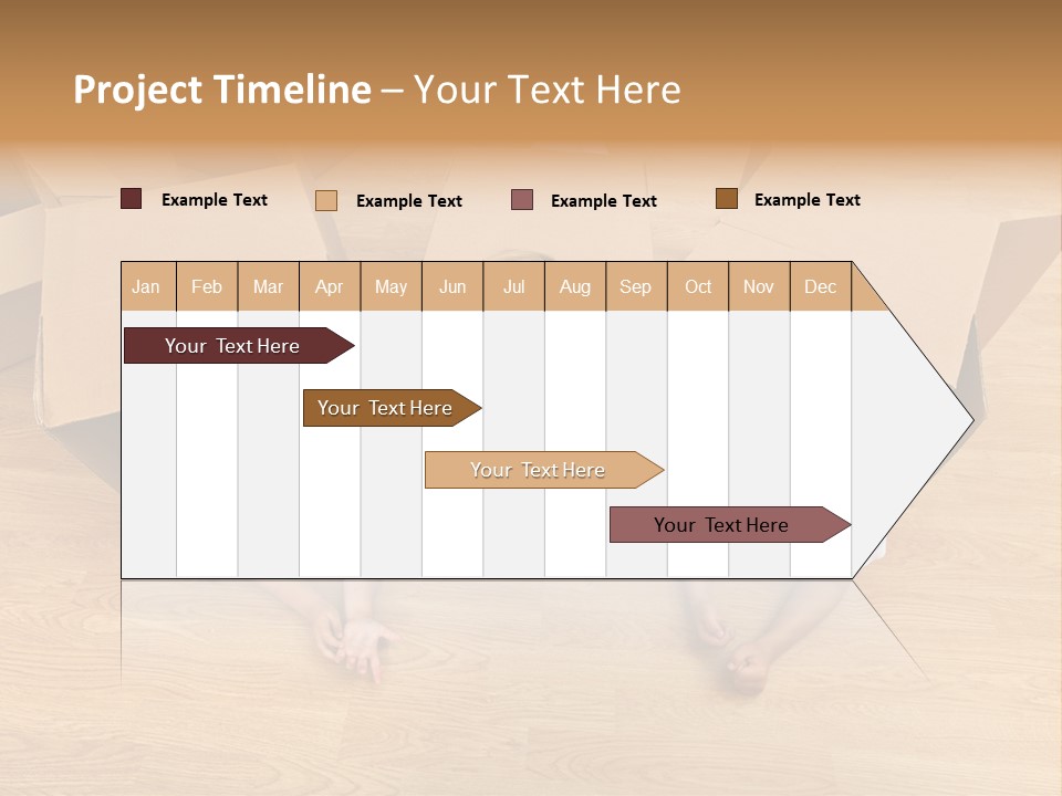 Cute Home Enjoy PowerPoint Template
