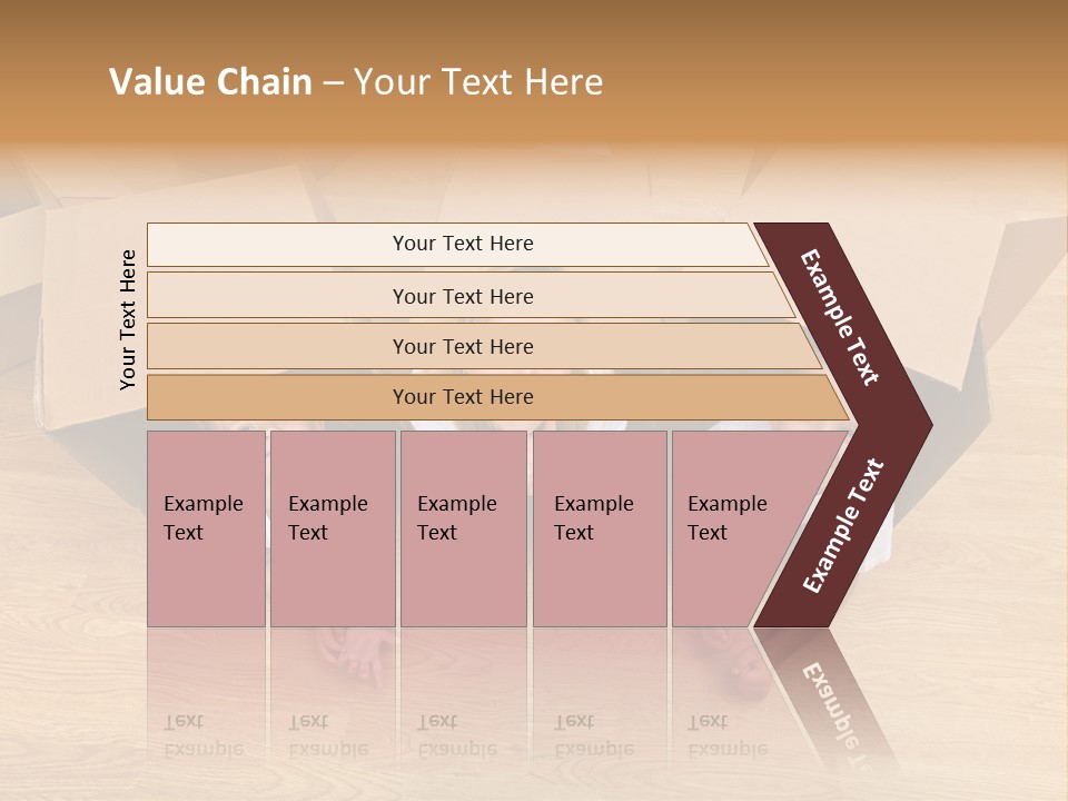 Cute Home Enjoy PowerPoint Template