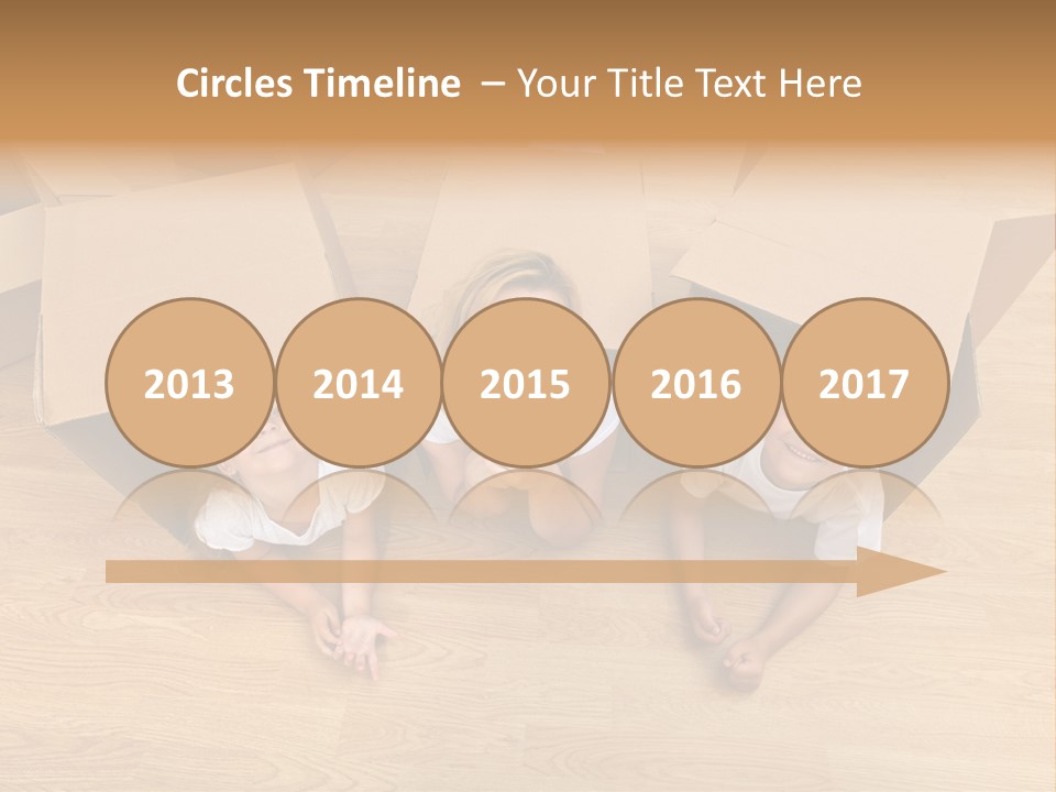 Cute Home Enjoy PowerPoint Template