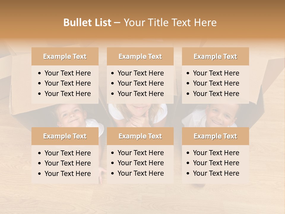 Cute Home Enjoy PowerPoint Template