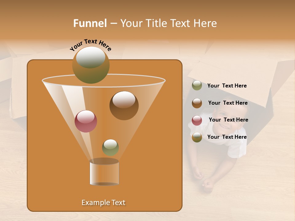 Cute Home Enjoy PowerPoint Template