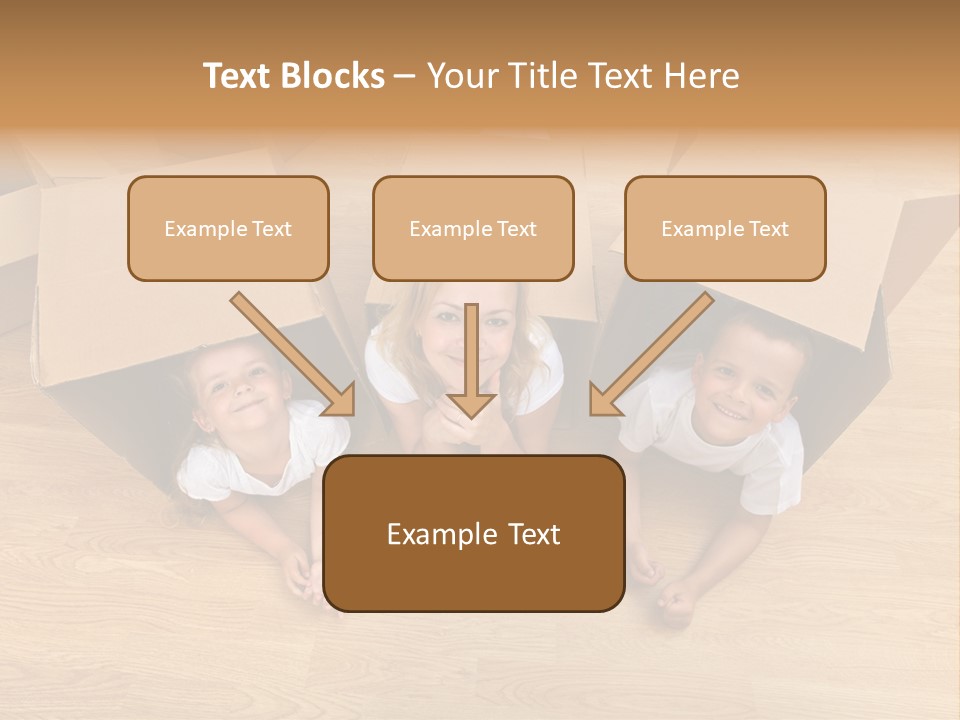 Cute Home Enjoy PowerPoint Template