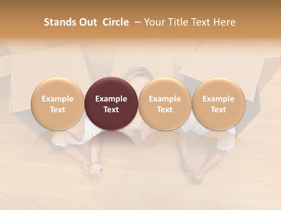 Cute Home Enjoy PowerPoint Template