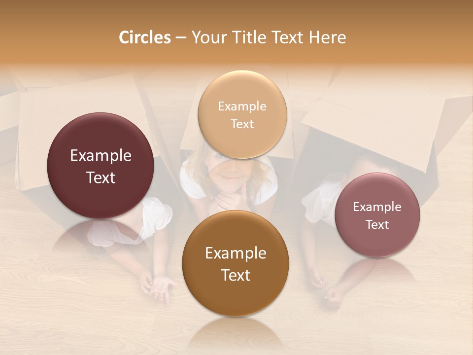 Cute Home Enjoy PowerPoint Template