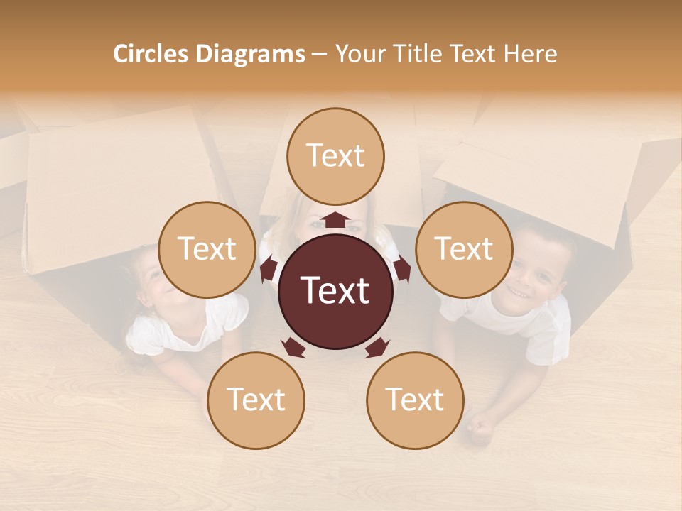 Cute Home Enjoy PowerPoint Template