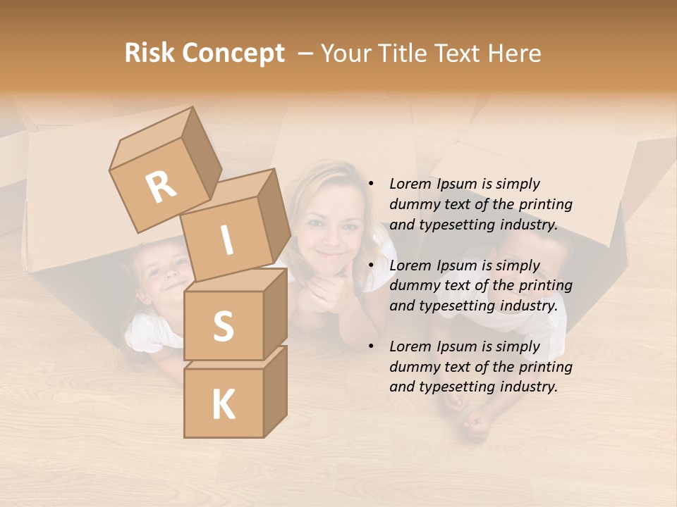 Cute Home Enjoy PowerPoint Template