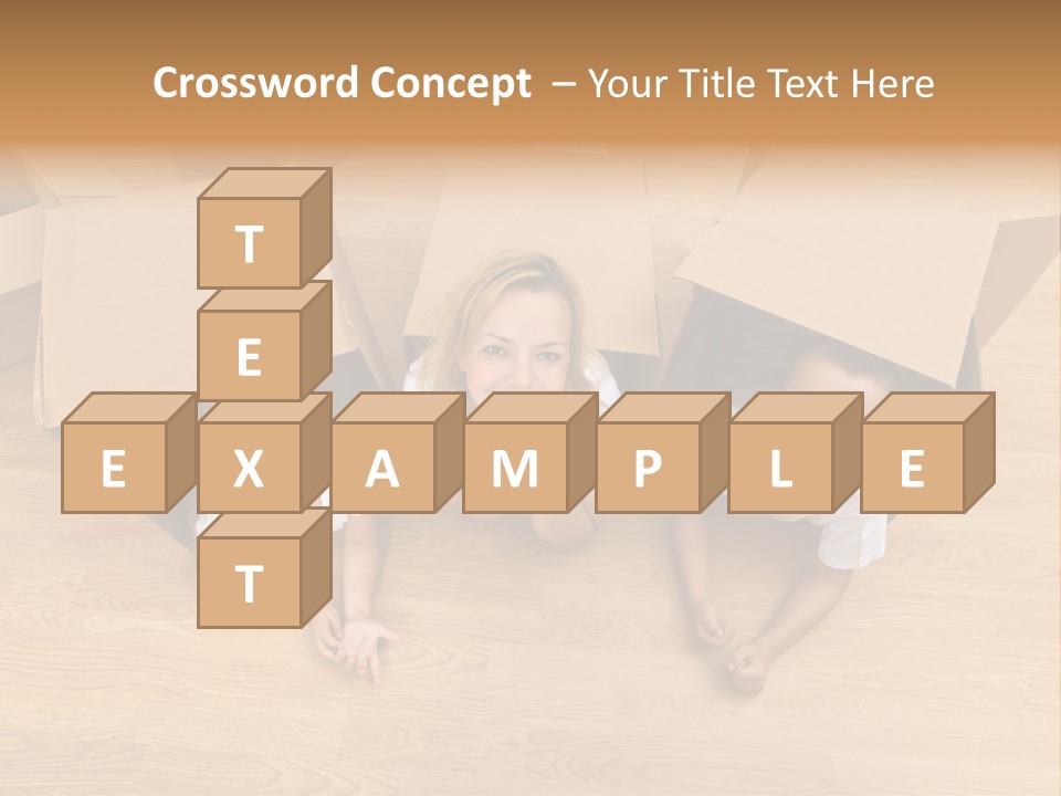 Cute Home Enjoy PowerPoint Template