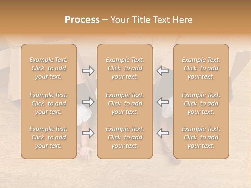 Cute Home Enjoy PowerPoint Template