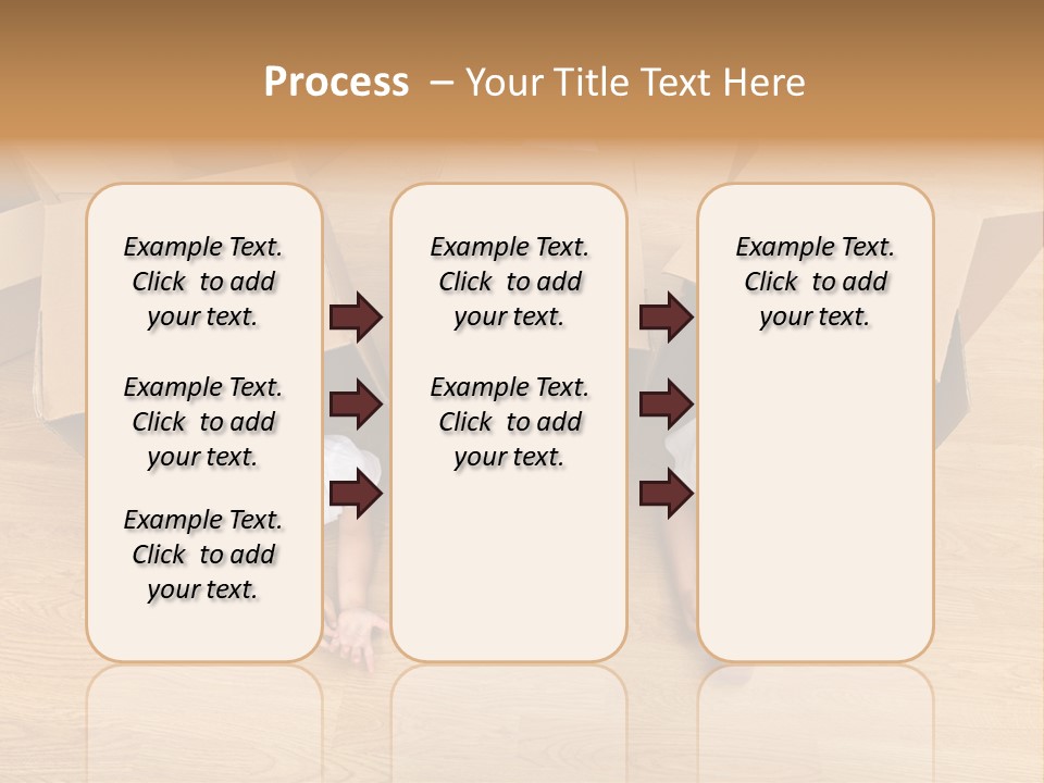 Cute Home Enjoy PowerPoint Template