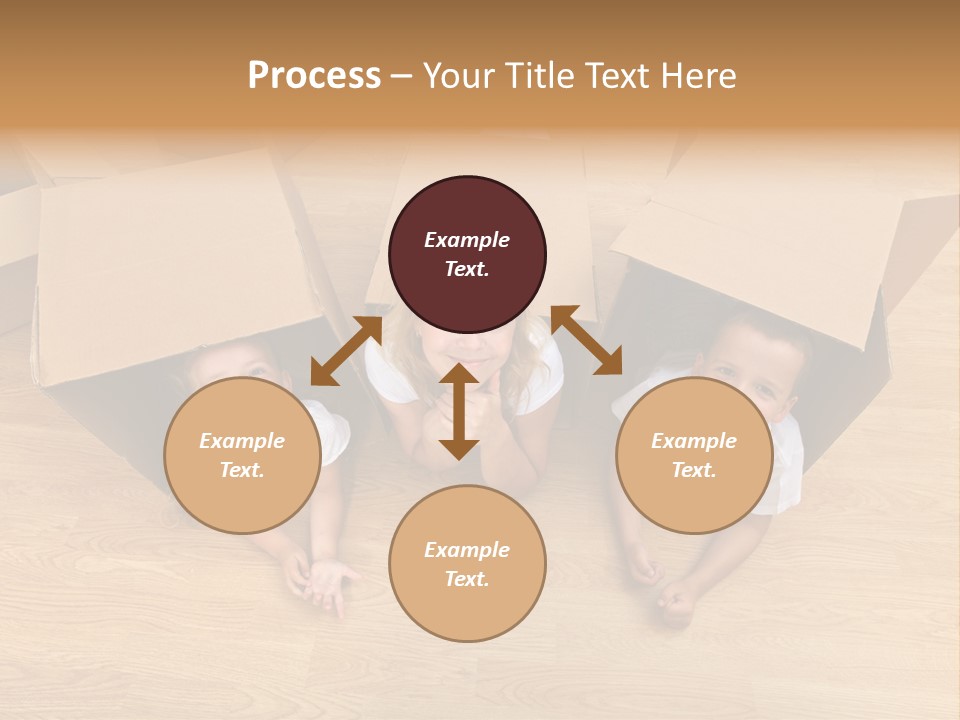 Cute Home Enjoy PowerPoint Template