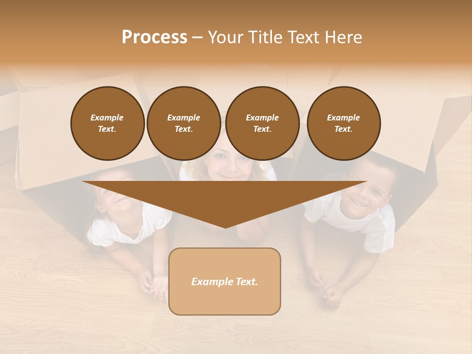 Cute Home Enjoy PowerPoint Template