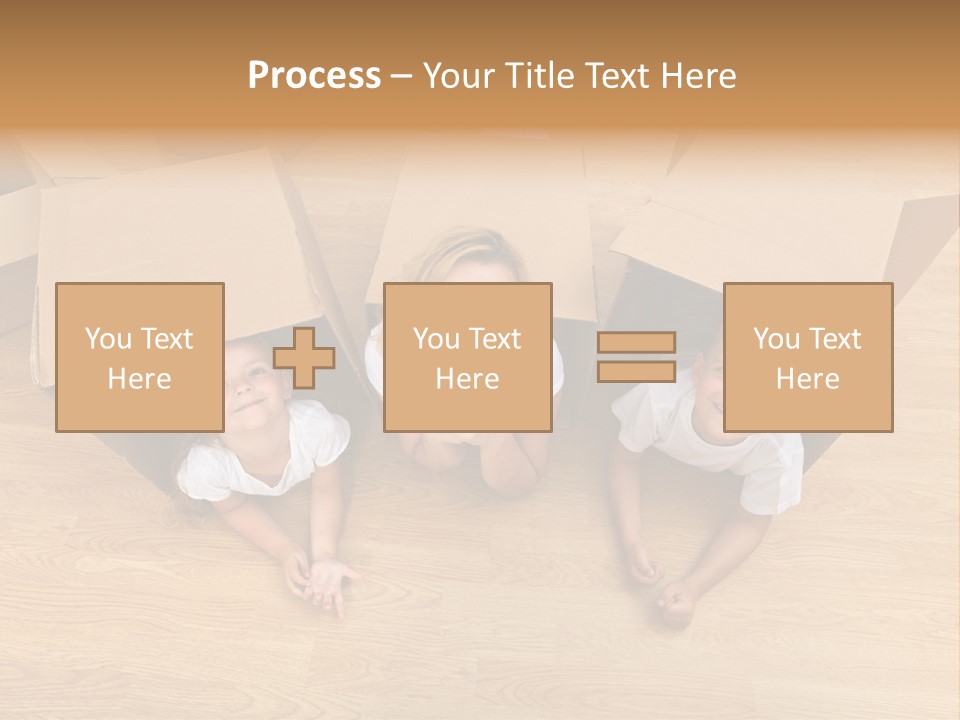 Cute Home Enjoy PowerPoint Template