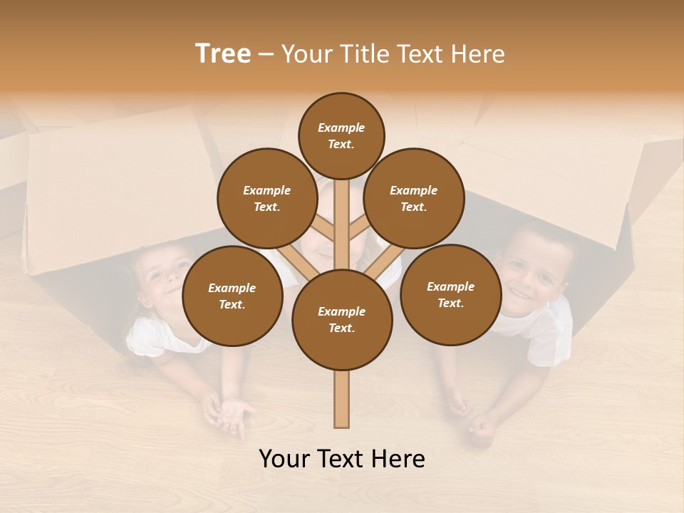 Cute Home Enjoy PowerPoint Template