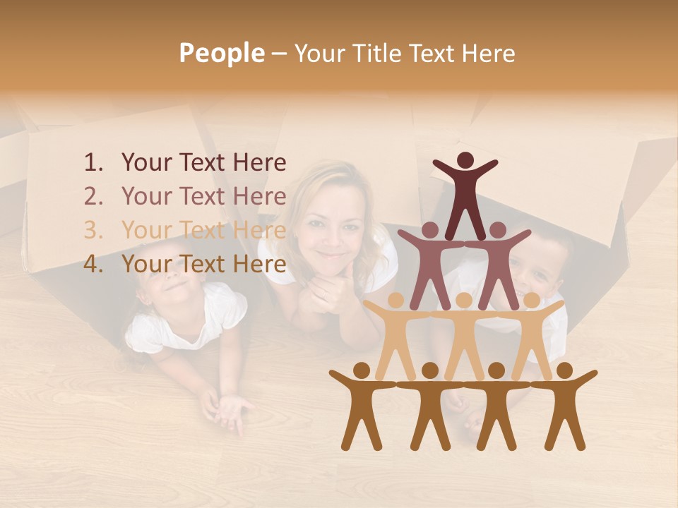 Cute Home Enjoy PowerPoint Template