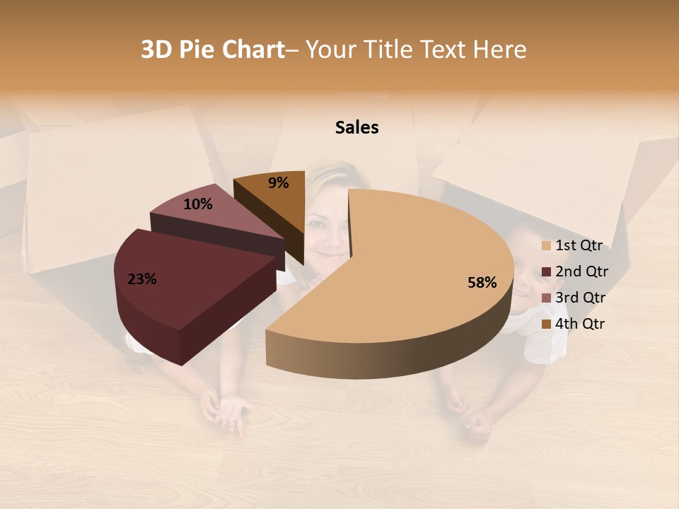 Cute Home Enjoy PowerPoint Template